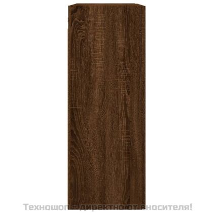 Стенни шкафове, 2 бр, кафяв дъб, 69,5x34x90 см