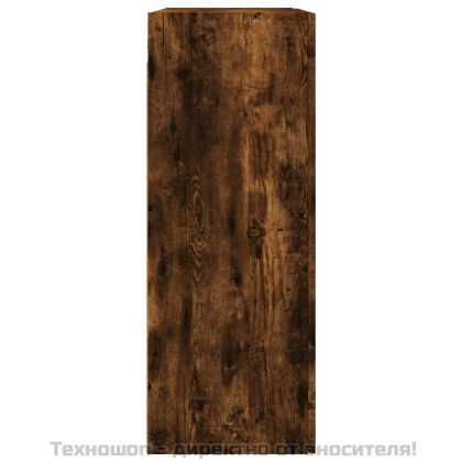 Стенни шкафове, 2 бр, опушен дъб, инженерно дърво