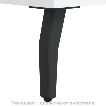 Висок шкаф, бял, 69,5x34x180 см, инженерно дърво