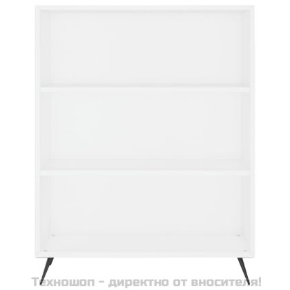 Висок шкаф, бял, 69,5x32,5x180 см, инженерно дърво