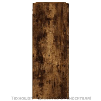 Стенни шкафове, 2 бр, опушен дъб, инженерно дърво