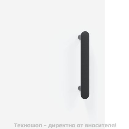 Висок шкаф, бял, 69,5x34x180 см, инженерно дърво