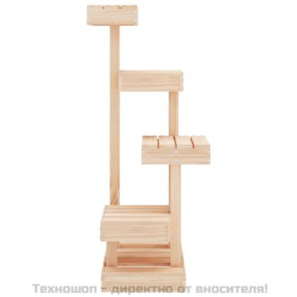 Котешко дърво, 45,5x49x103 см, масивно борово дърво
