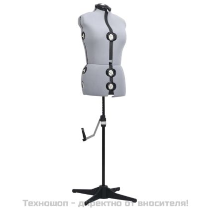 Регулируем манекен, женски, сив, размер М/40-46