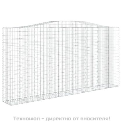 Габионни кошници арка 5 бр 400x50x200/220 см поцинковано желязо