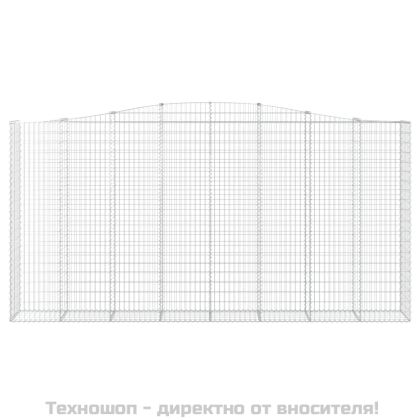 Габионни кошници арка 5 бр 400x50x200/220 см поцинковано желязо