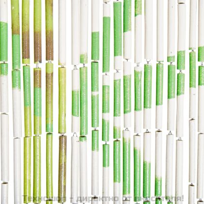 Завеса за врата против насекоми, бамбук, 90x200 cм