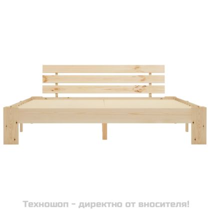 Рамка за легло, бор масив, 160х200 см