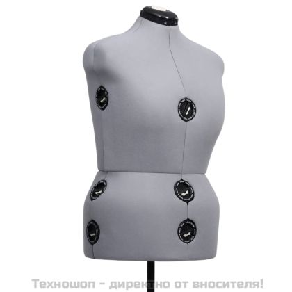 Регулируем манекен, женски, сив, размер L/44-50