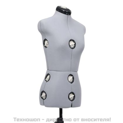 Регулируем манекен, женски, сив, размер S/33-40
