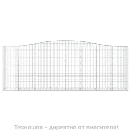 Габионни кошници арка 20 бр 400x50x140/160см поцинковано желязо