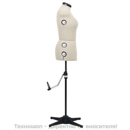 Регулируем манекен, женски, кремав, размер М/40-46