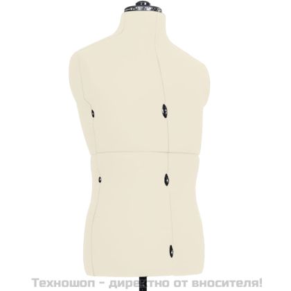 Регулируем манекен, мъжки, кремав, размери 37-45