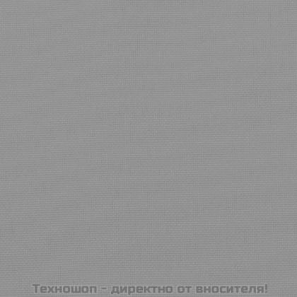 Възглавници за столове 6 бр сиви Оксфорд плат