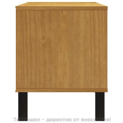 ТВ шкаф "FLAM" 110x40x50 см бор масив