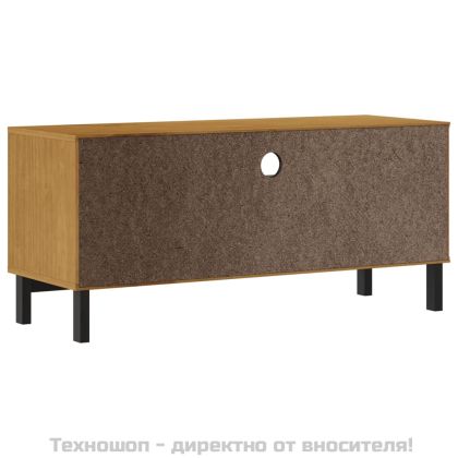 ТВ шкаф "FLAM" 110x40x50 см бор масив