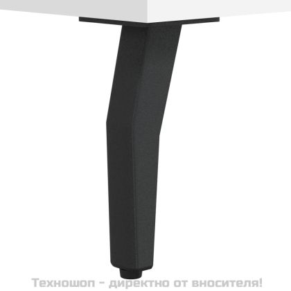 Висок шкаф, бял, 69,5x34x180 см, инженерно дърво