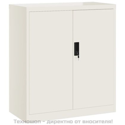 Шкаф за папки бял 79x40x90 см стомана