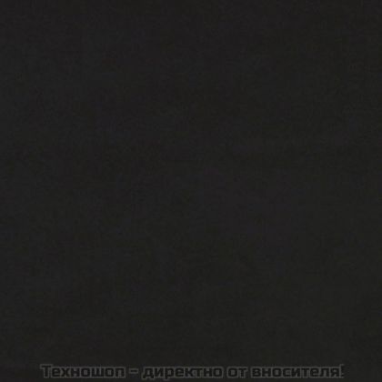 Кушетка, черна, 80x200 см, кадифе