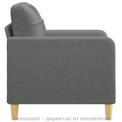 Фотьойл, тъмносив, 60 см, плат