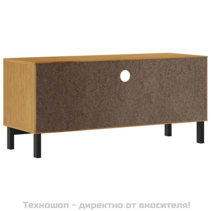 ТВ шкаф "FLAM" 110x40x50 см бор масив