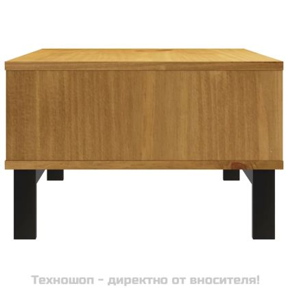 Маса за кафе "FLAM" 100x50x32,5 см бор масив