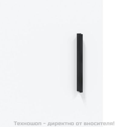 Висок шкаф, бял, 69,5x34x180 см, инженерно дърво