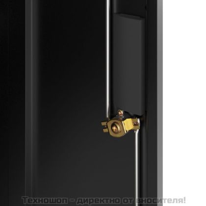 Шкаф за папки черен 79x40x90 см стомана