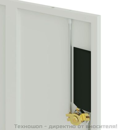 Шкаф за папки светлосив 90x40x40 см стомана