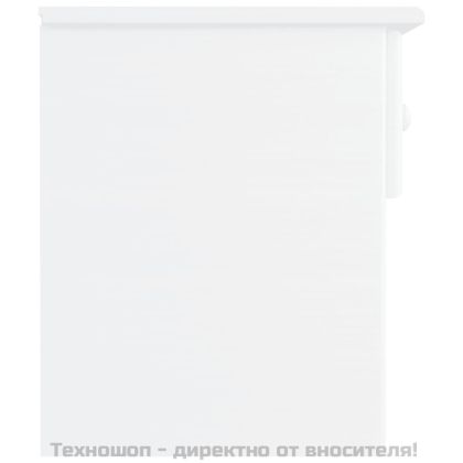 Нощно шкафче бяло ALTA 41x35x41 см бор масив