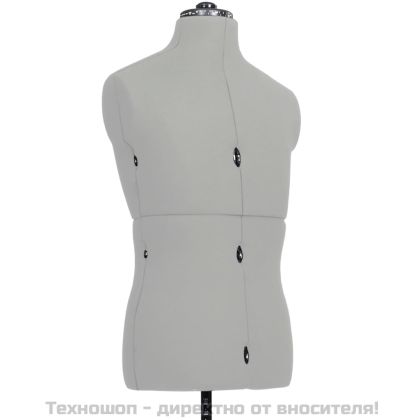 Регулируем манекен, мъжки, сив, размери 37-45
