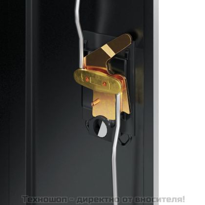 Шкаф за папки антрацит 90x40x90 см стомана