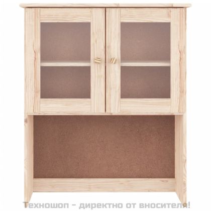 Надстройка за бюфет ALTA, 77x30x92 см, бор масив
