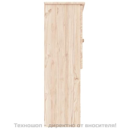 Надстройка за бюфет ALTA, 77x30x92 см, бор масив