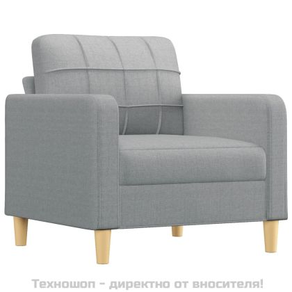 Стол кресло светлосив 60 см плат