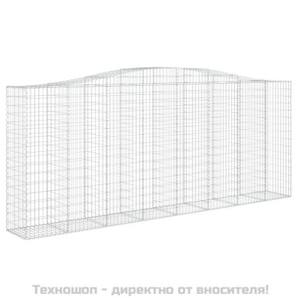 Габионни кошници арка 10 бр 400x50x160/180см поцинковано желязо