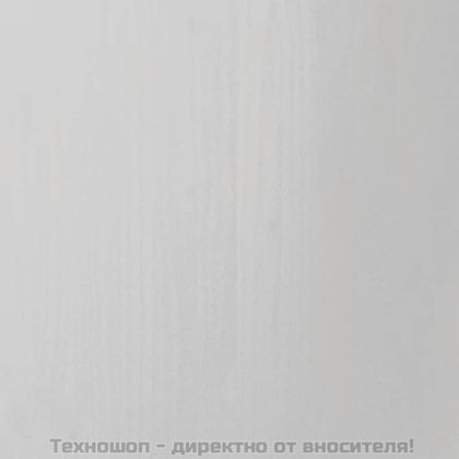 Шкаф с чекмеджета на колелца MOSS, бял, бор масив