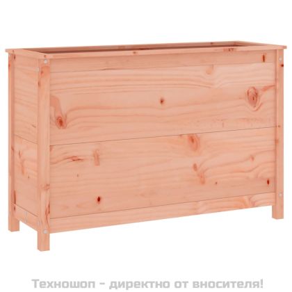 Градинско повдигнато легло 119,5x40x78 см дугласко дърво масив