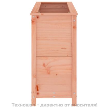 Градинско повдигнато легло 119,5x40x78 см дугласко дърво масив