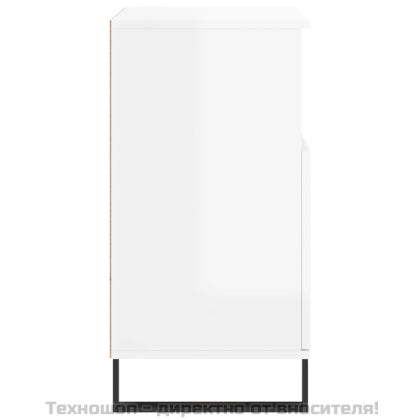 Сайдборди, 3 бр, бял гланц, инженерно дърво