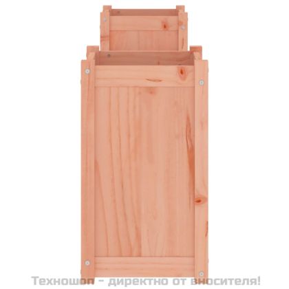 Пейка със саксии, 180x36x63 см, дугласко дърво масив