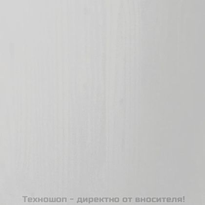 Шкаф с чекмеджета на колелца MOSS, бял, бор масив