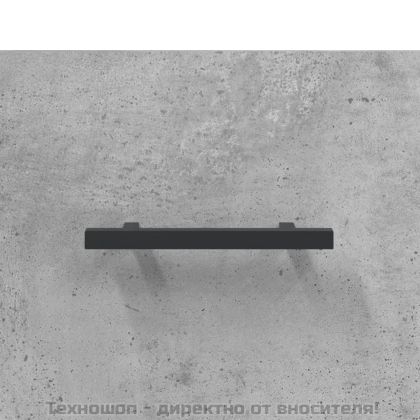 Кафе маси, 2 бр, Бетонно сиво, 50x50x40 см, инженерно дърво