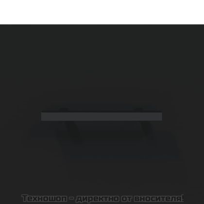 Кафе маси, 2 бр, черни, 50x50x40 см, инженерно дърво