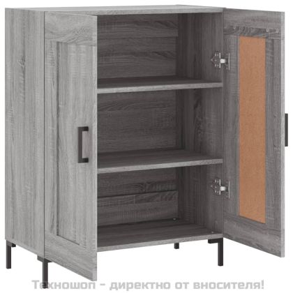 Сайдборд, сив сонома, 69,5x34x90 см, инженерно дърво