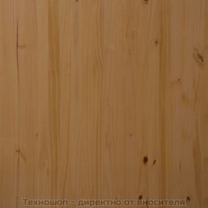 Шкаф с колелца и бюро MOSS, меденокафяв, бор масив