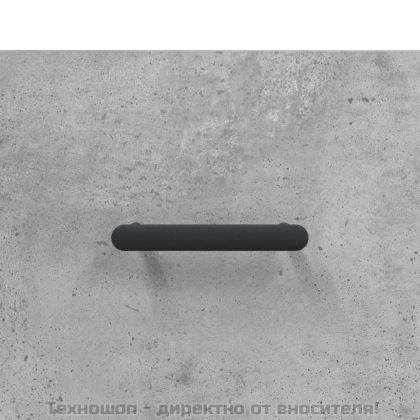 Кафе маси, 2 бр, Бетонно сиво, 50x50x40 см, инженерно дърво