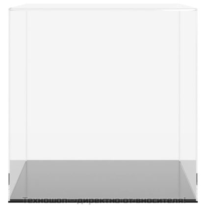 Кутия витрина, прозрачна, 56x36x37 см, акрил