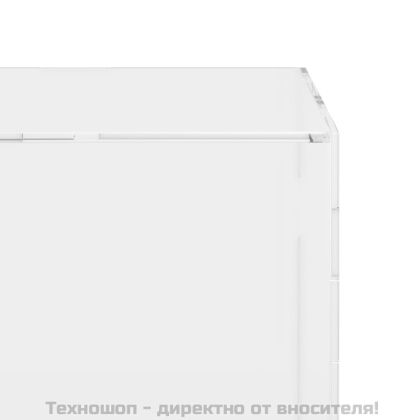 Кутия за показване, прозрачна, 34x16x14 см, акрил