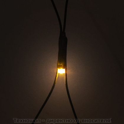 Коледна светеща мрежа цветна 3x3 м 306 LED за закрито/открито